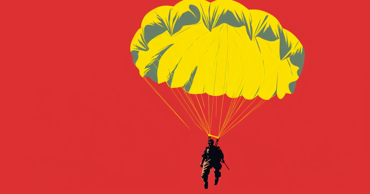 The Historic First Parachute Jump The Leap Into The Unknown